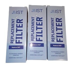 Mist CWMF034 Refrigerator Water Filter 3 Pack Replaces GE XWF WR17X30702
